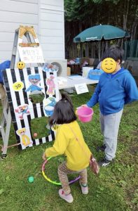 いちか　ボール投げ